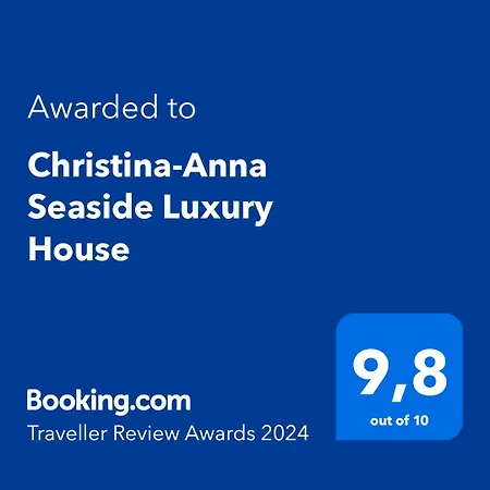 Christina-anna Seaside Luxury House * Νικήτη